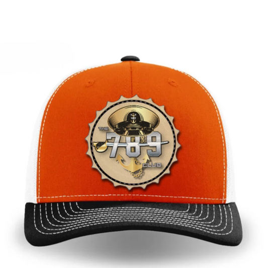 Hey Chief Orange with Black Trim Hat