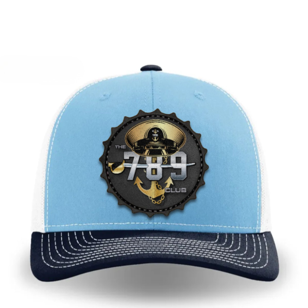 Hey Chief Soft Blue Hat