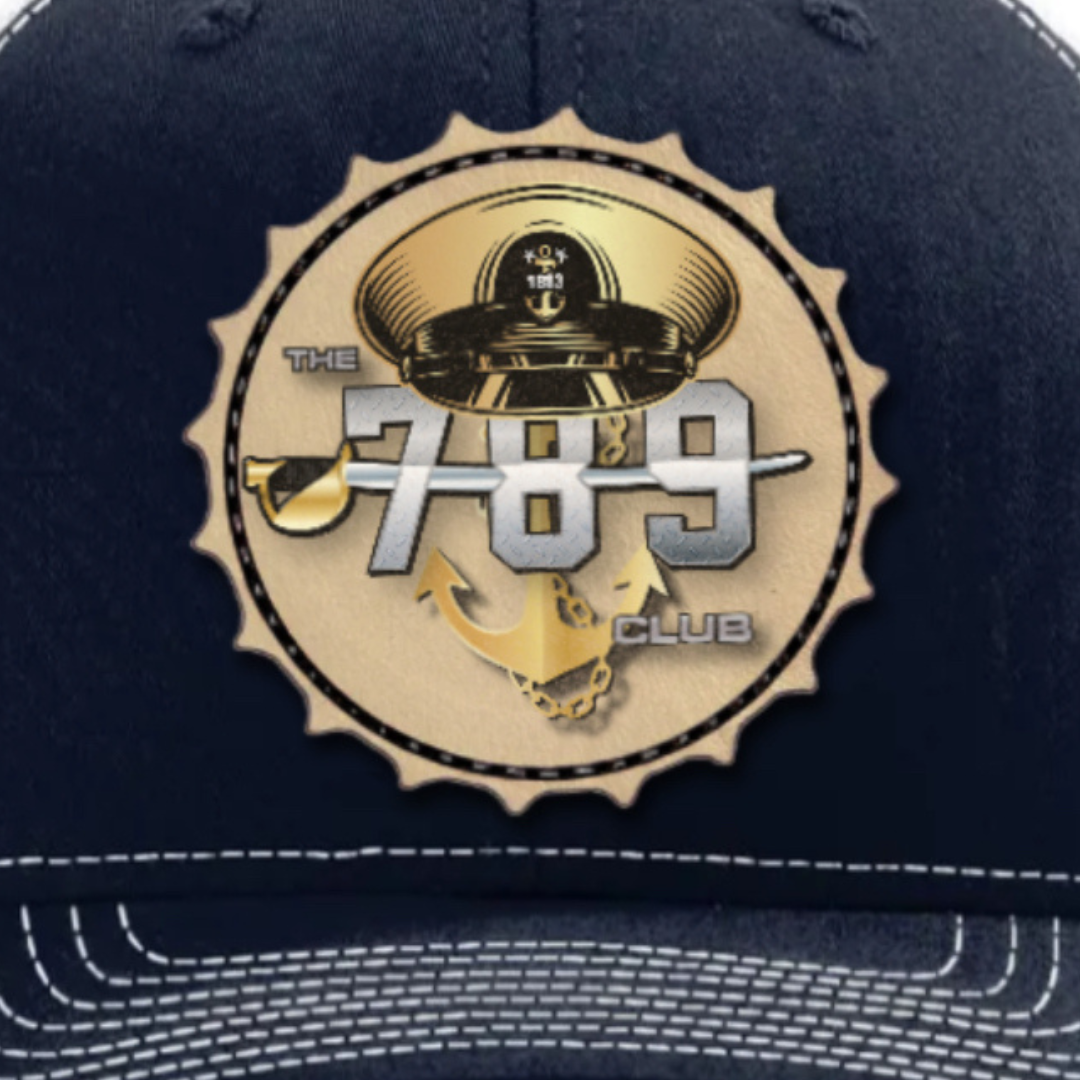 Hey Chief Dark Navy Blue Hat