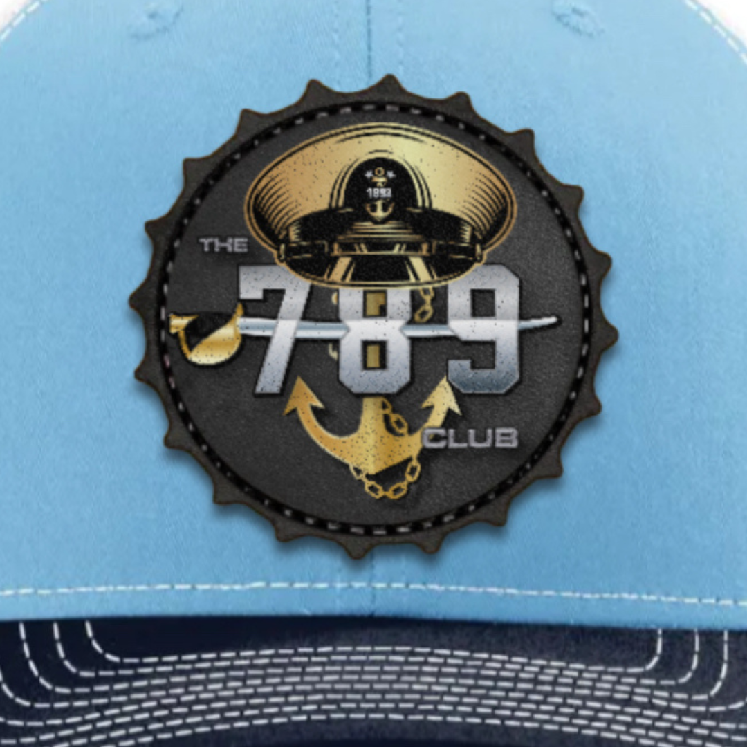 Hey Chief Soft Blue Hat