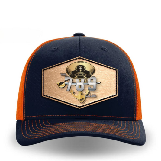 Hey Chief Blue/Orange Hat