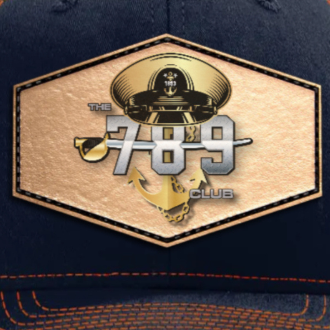 Hey Chief Blue/Orange Hat