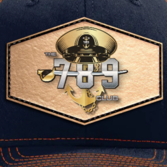 Hey Chief Blue/Orange Hat